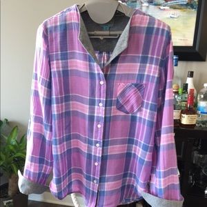 Button down flannel shirt